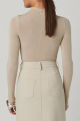 Amrita Bodysuit - Almond