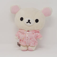 2013 Korilakkuma Comic Pattern Zipper Hoodie Plush - San-X Rilakkuma Store Limited