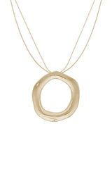 Circle Statement Necklace