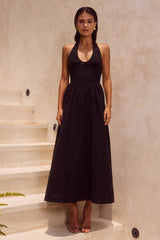 Henrietta Midi Dress - Black