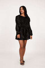 Sarelia – Satin Mini Dress
