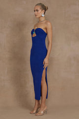 Luna Midi Dress - Royal