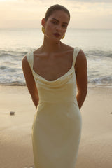 Margot Maxi Dress - Lemon