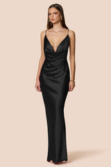 Nookie Valerie Cowl Gown - Black
