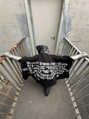 (Archive) Opium YVL x Hood By Air SS17 Cape Sleeve Tee - Oversized Graphic Print Short Sleeve