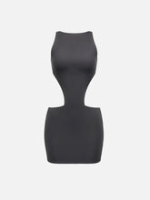 SLOWBURN Ash Dress – siyah, önden görünüm