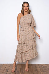 Atlantis Maxi Dress - Beige