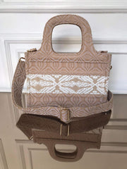 Beige Tote Bag