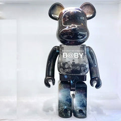 BE@RBRICK 400% Violent Bear Display: Building Block Bear/Ocean Figure Doll Gift - DM for Style