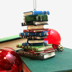 Book Stack Ornament - The New York Public Library Shop