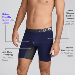Boxer Brief Fly - Ahoy Sailor - Bamboo Underwear