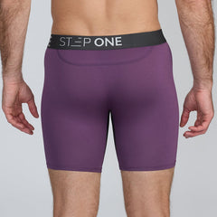 Purple Men's Underwear with Fly - Model:Skyler