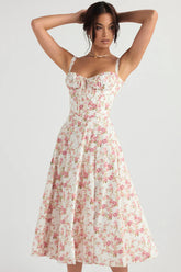 Livette - Flower Midi Dress