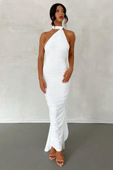 Constantina Gown - White