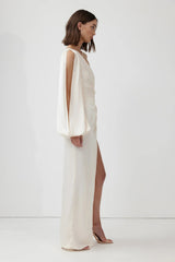 Bloom Dress - Oyster