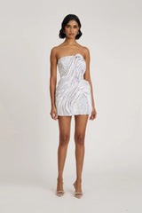 Naya Dress - Silver