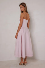 Nadia Dress - Pastel Pink