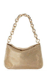 Skylar Ball Mesh Bag - Gold