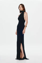 Misha Nicolette Jersey Maxi Dress - Black
