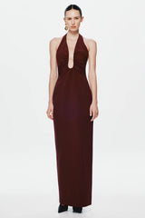 Misha Alusia Maxi Dress - Port