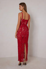 Alessandra Dress - Red