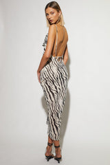 Instinct Dress - Zebra