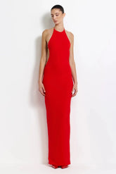 Jett Gown - Cherry Red