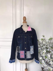 (l) - Denim Patch Jacket