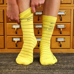 Library Card Socks - The New York Public Library Shop
