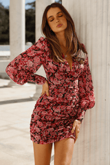 Lizbeth Mini Dress - Pink Floral