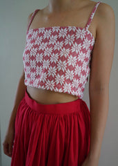 Mia - bright red