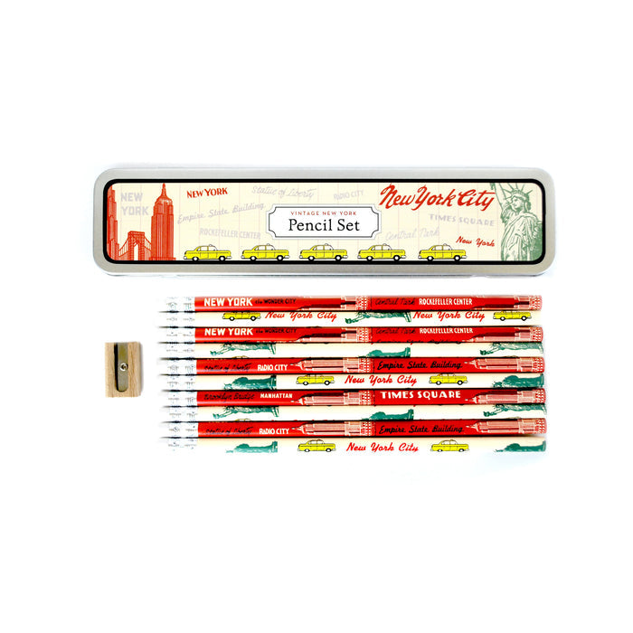New York City Pencil Set - The New York Public Library Shop