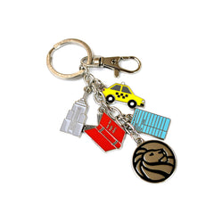 NYPL Charm Keychain - The New York Public Library Shop
