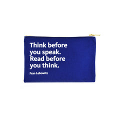 NYPL Fran Lebowitz Pouch - The New York Public Library Shop