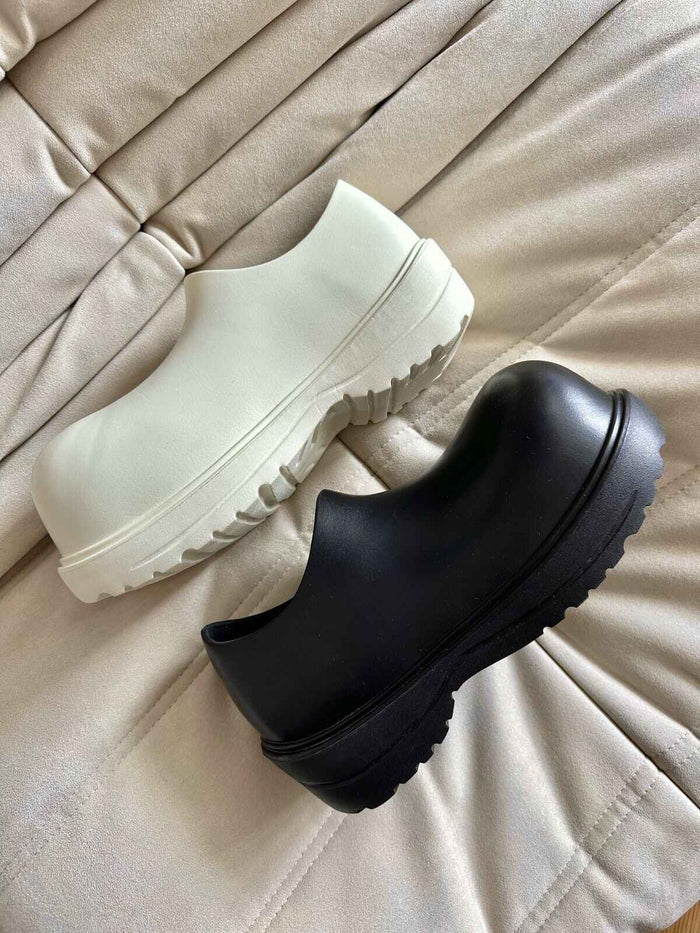 Rain Work Boots Outdoor Function Waterproof Derby Mickey Chef Shoes