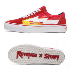 Revenge x Storm Lightning Skateboard Shoes Low-Top Canvas Shoes / Vengeful Storm - Size avaliable 35~45