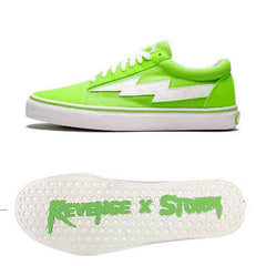 Revenge x Storm Lightning Skateboard Shoes Low-Top Canvas Shoes / Vengeful Storm - Size avaliable 35~45