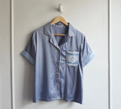 S - Dusty Blue Sleepwear