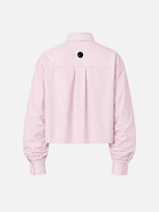 SHOPI GO Sumida Boxy Shirt - Light Pink - GÖMLEK