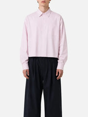 shopi go Sumida Boxy Shirt - Light Pink – Light Pink, ön görünüm