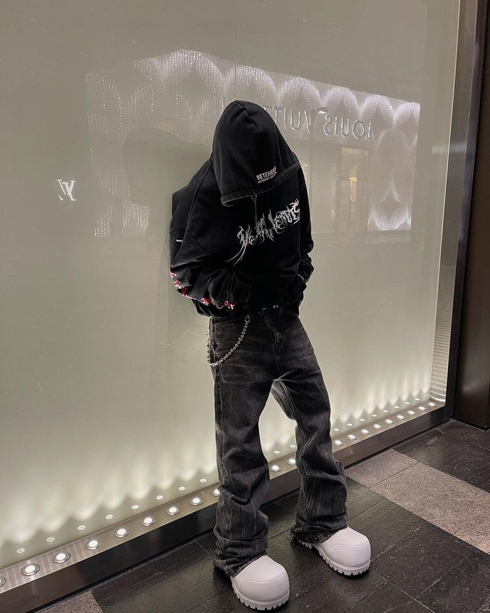 VTM Homme 17FW Total Fucking Darkness OG Archive Pentagram Hoodie Carti