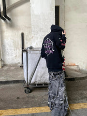 VTM Homme 17FW Total Fucking Darkness OG Archive Pentagram Hoodie Carti