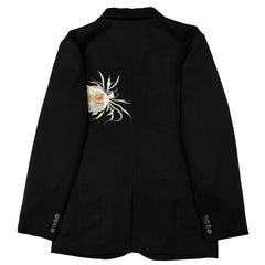Yohji Yamamoto Dark Moonlight Beauty Night-blooming Cereus Printed Jacket