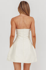 Melody Mini Dress - Cream