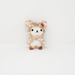 2013 Korilakkuma Fawn Plush Keychain - Rilakkuma Happy Natural Time San-X