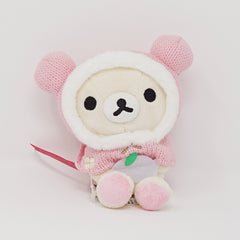 2013 Korilakkuma in Knit Poncho Plush - Sendai 1st Anniversary Rilakkuma Store Limited