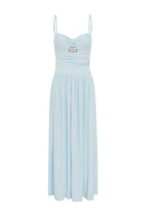 Libertine Maxi Dress - Sky Blue
