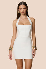 Nookie Belleza Mini Dress - White