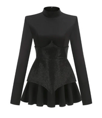 Brooklyn - Glamorous Glitter Corset Dress