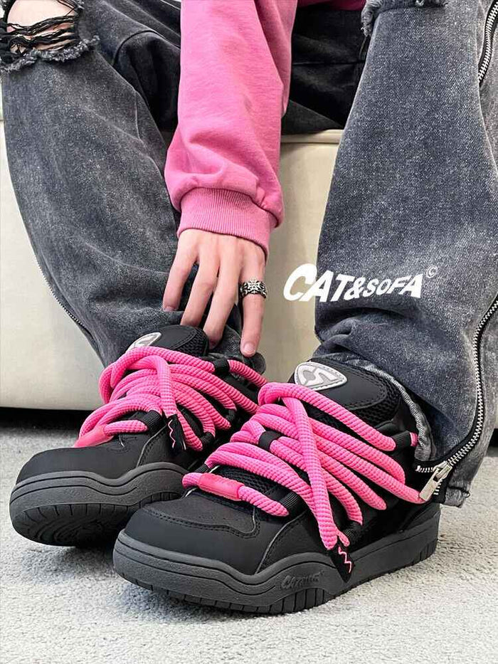 Cat &Couch’s Dirty Braid Loafers/Original Retro Urban Skateboard Sneakers Shoes - Size avaliable 35~45